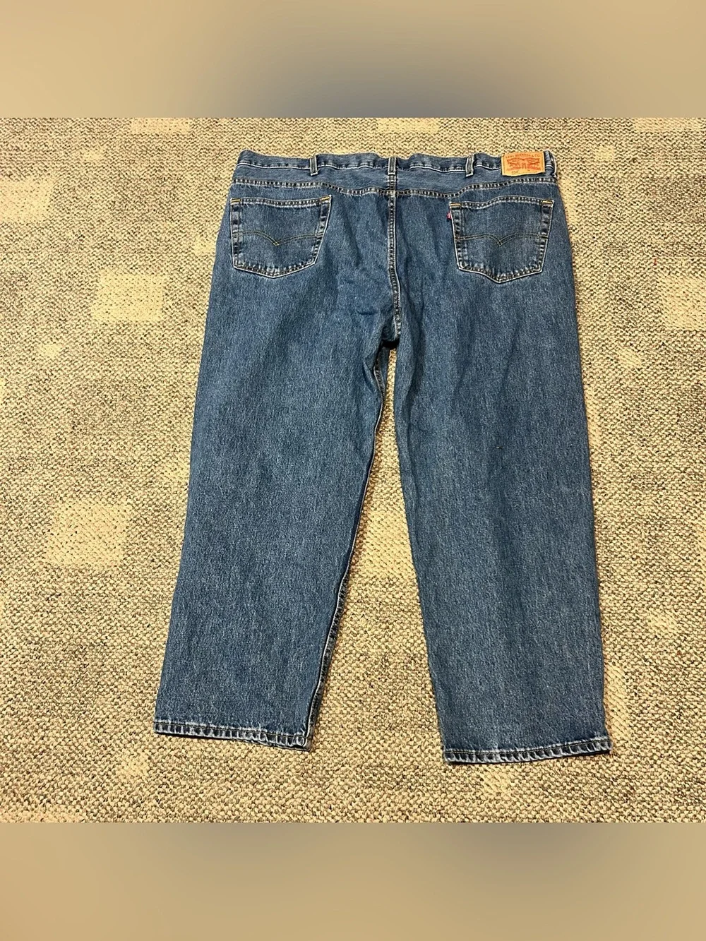 Levi's 550 Men's Blue Denim Jeans 50x29